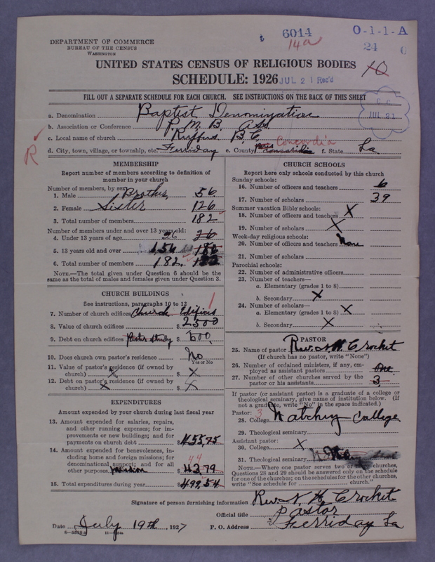 Scan of Negro Baptists: 6014