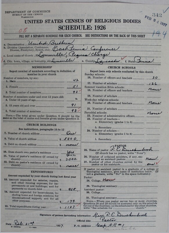 Scan of Church of the United Brethren in Christ: 342