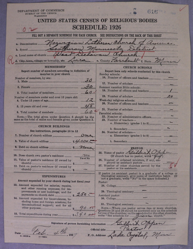 Scan of Norwegian Lutheran Church of America: 616