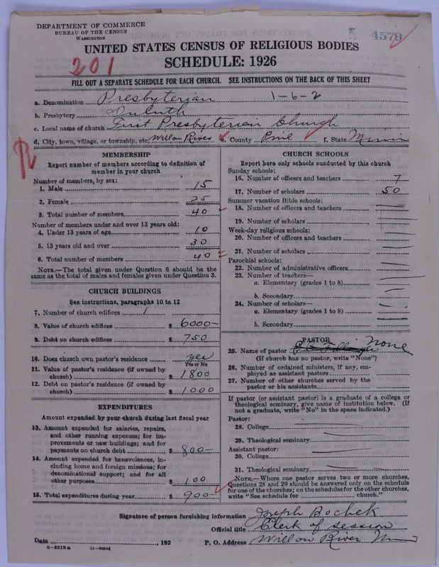 Scan of Presbyterian Church in the United States of America: 4579