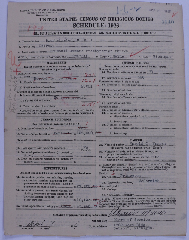 Scan of Presbyterian Church in the United States of America: 4140