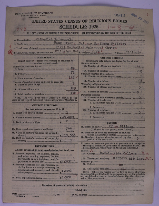Scan of Methodist Episcopal Church: 9843