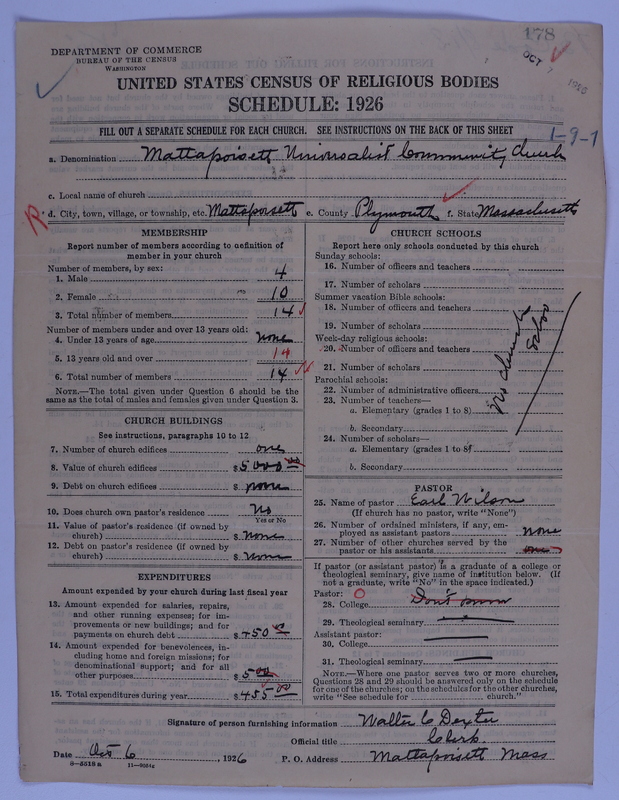 Scan of Universalist Church: 178
