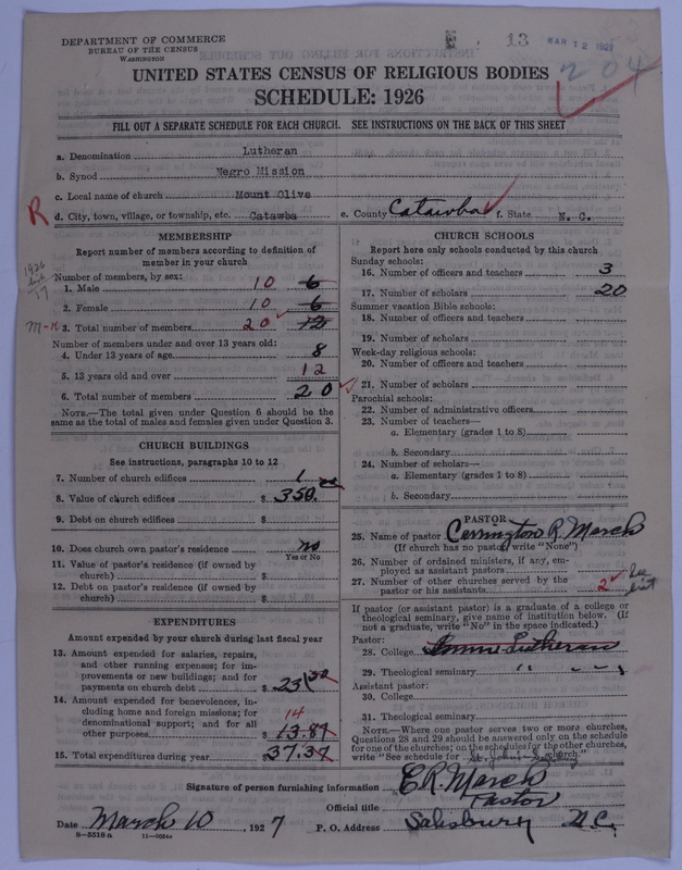 Scan of Negro Mission of the Synodical Conference: 13
