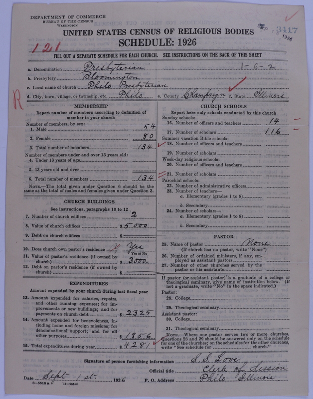 Scan of Presbyterian Church in the United States of America: 3417