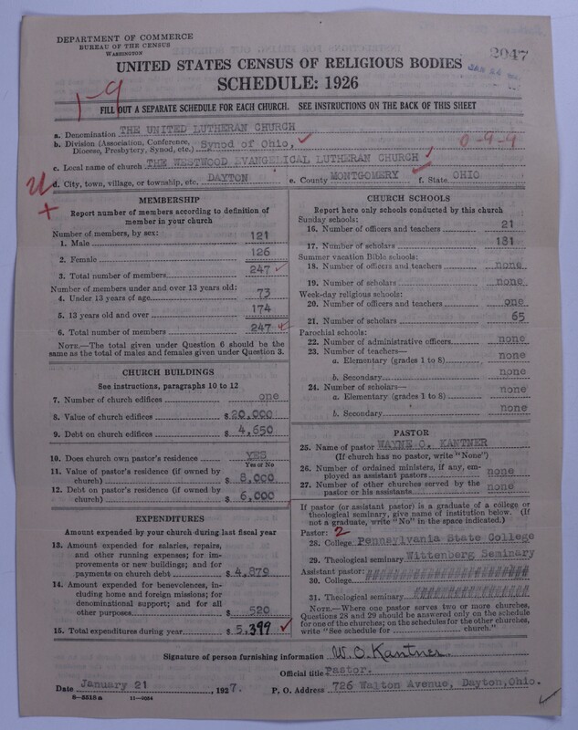 Scan of United Lutheran Church in America: 2047