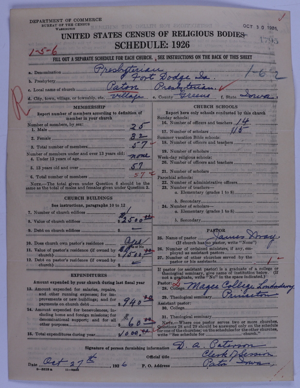 Scan of Presbyterian Church in the United States of America: 4795