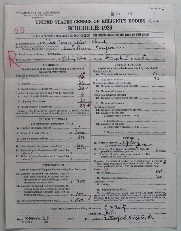 Scan of Evangelical Congregational Church: 41