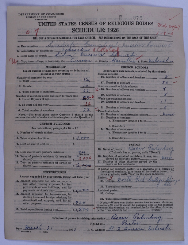 Scan of Swedish Evangelical Mission Covenant of America: 275