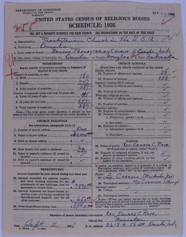 Scan of Presbyterian Church in the United States of America: 5751