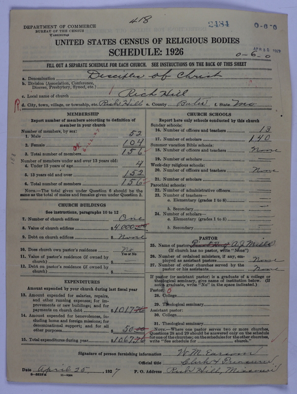 Scan of Disciples of Christ: 2484