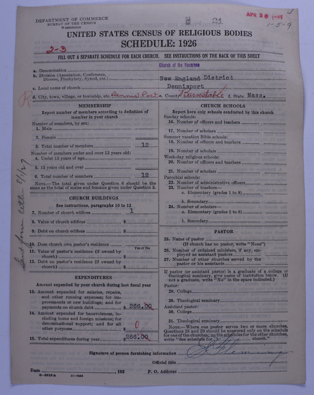 Scan of Church of the Nazarene: 21