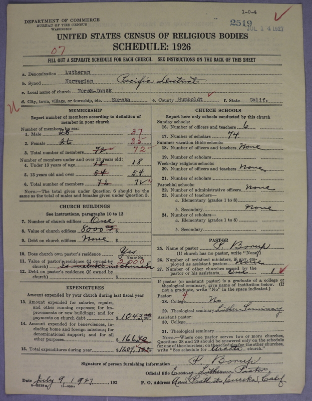 Scan of Norwegian Lutheran Church of America: 2520