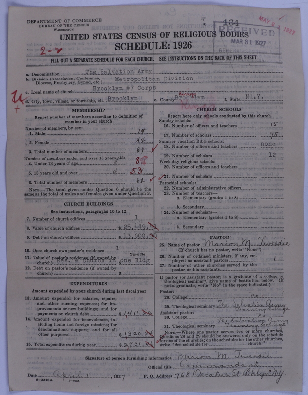 Scan of Salvation Army: 134