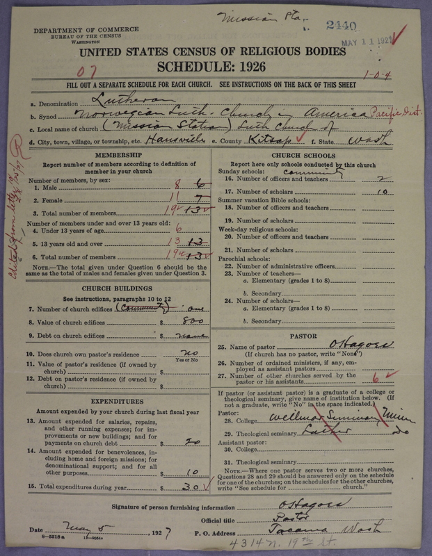 Scan of Norwegian Lutheran Church of America: 2441