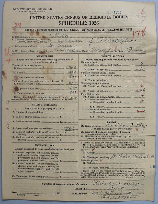 Scan of Roman Catholic Church: 17073