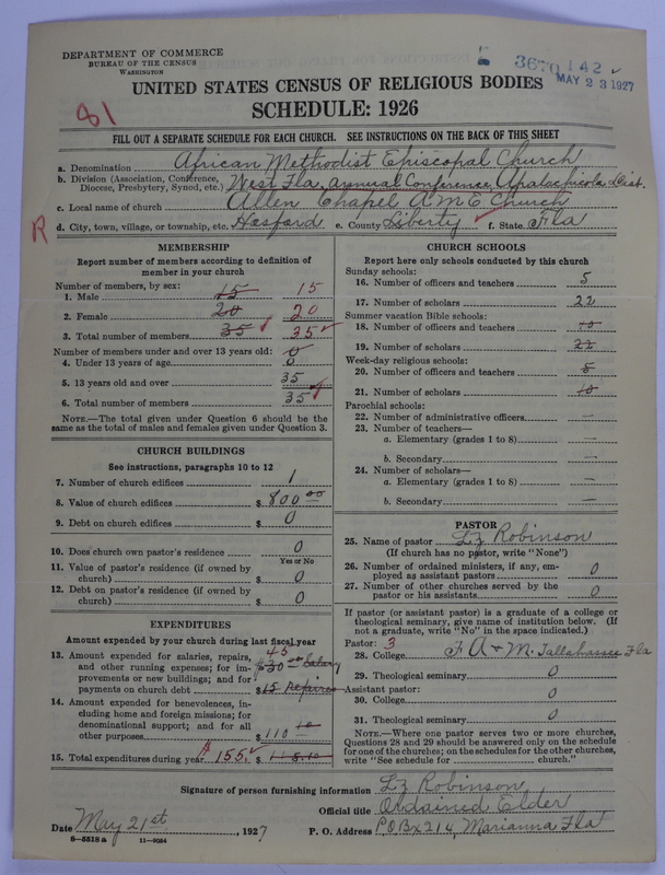 Scan of African Methodist Episcopal Church: 3670