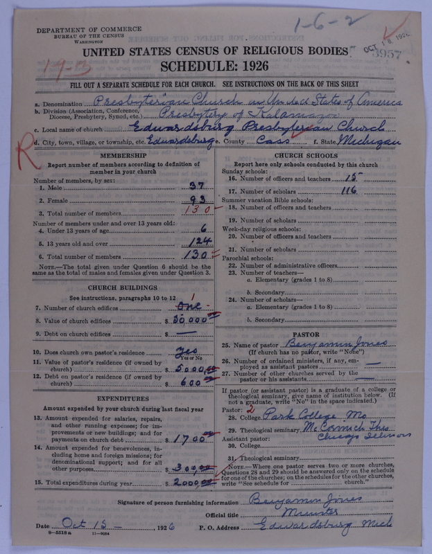 Scan of Presbyterian Church in the United States of America: 3957