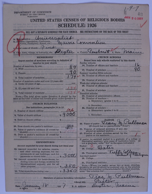 Scan of Universalist Church: 43