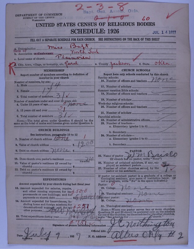 Scan of Missionary Baptist General Assembly of Oklahoma: 60