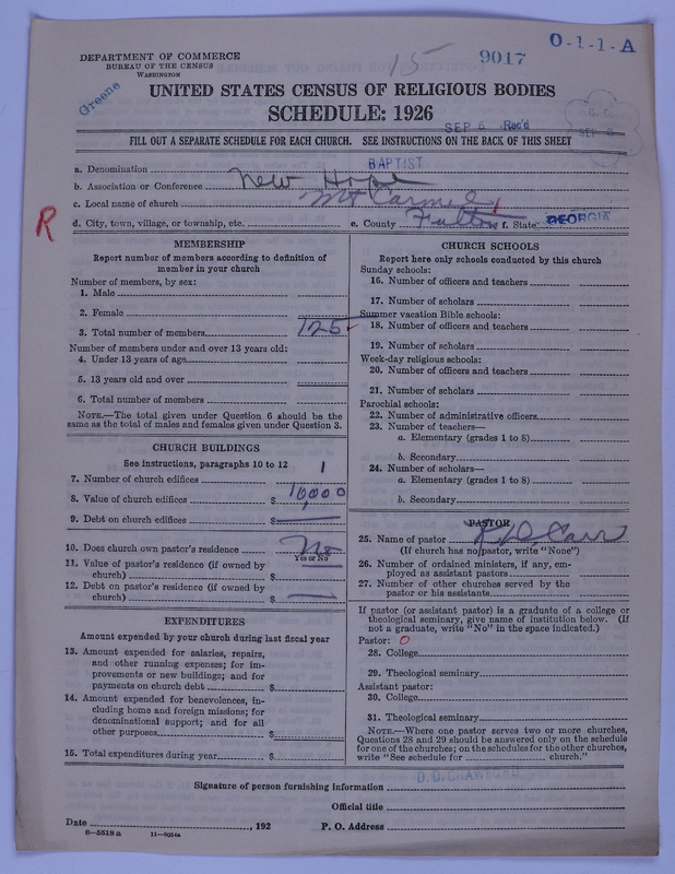 Scan of Negro Baptists: 9017