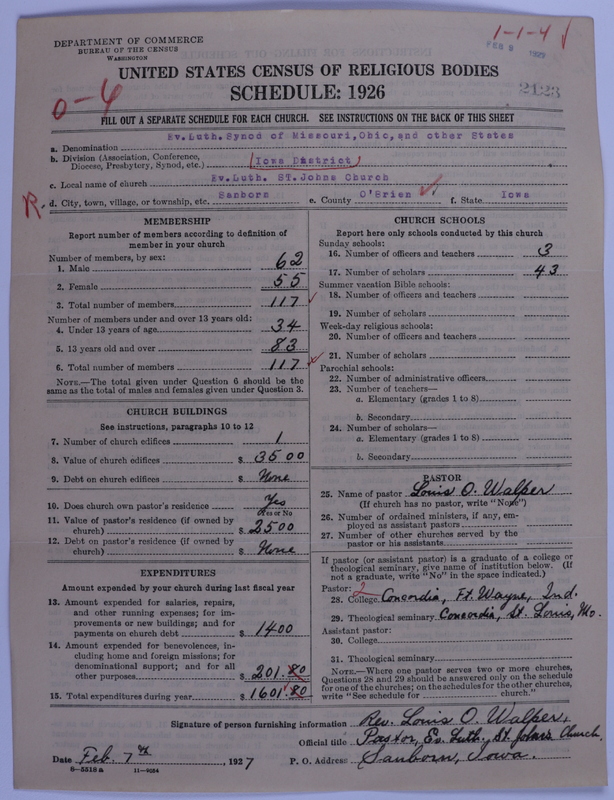 Scan of Evangelical Lutheran Synodical Conference of America: Evangelical Lutheran Synod of Missouri, Ohio, and Other States: 2123