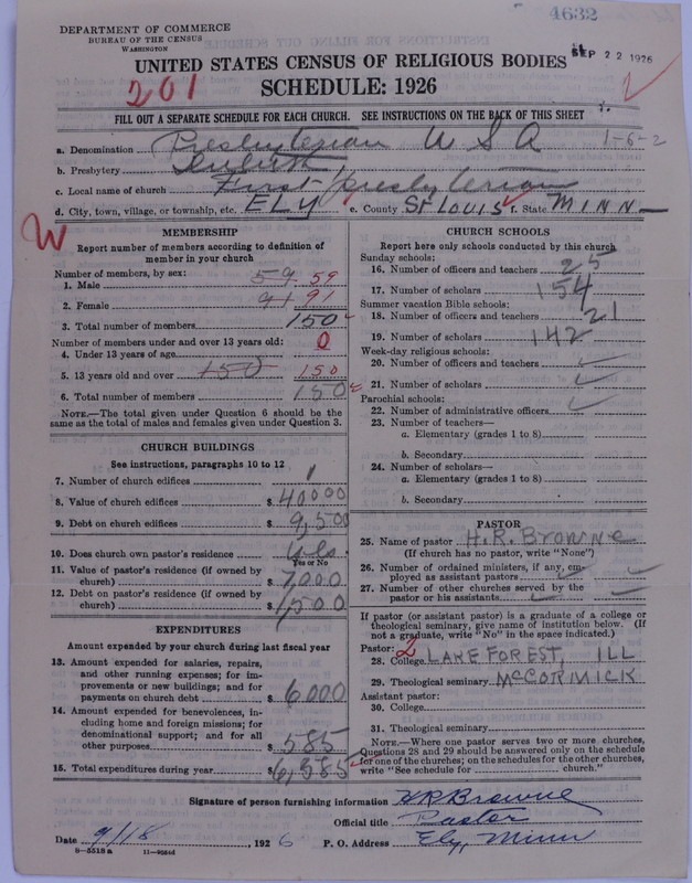 Scan of Presbyterian Church in the United States of America: 4632