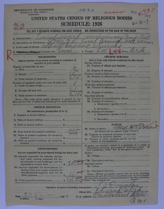 Scan of Landmark Baptist of America: 435
