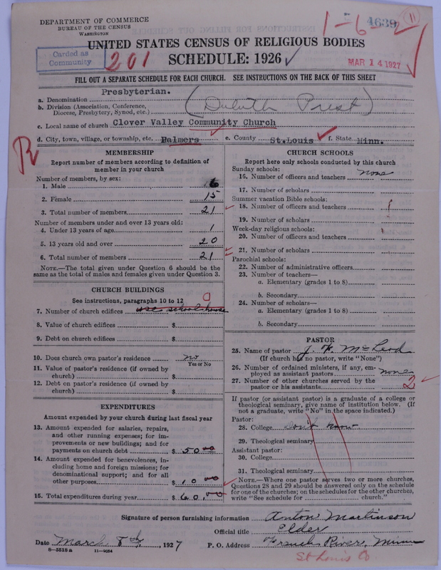 Scan of Presbyterian Church in the United States of America: 4639