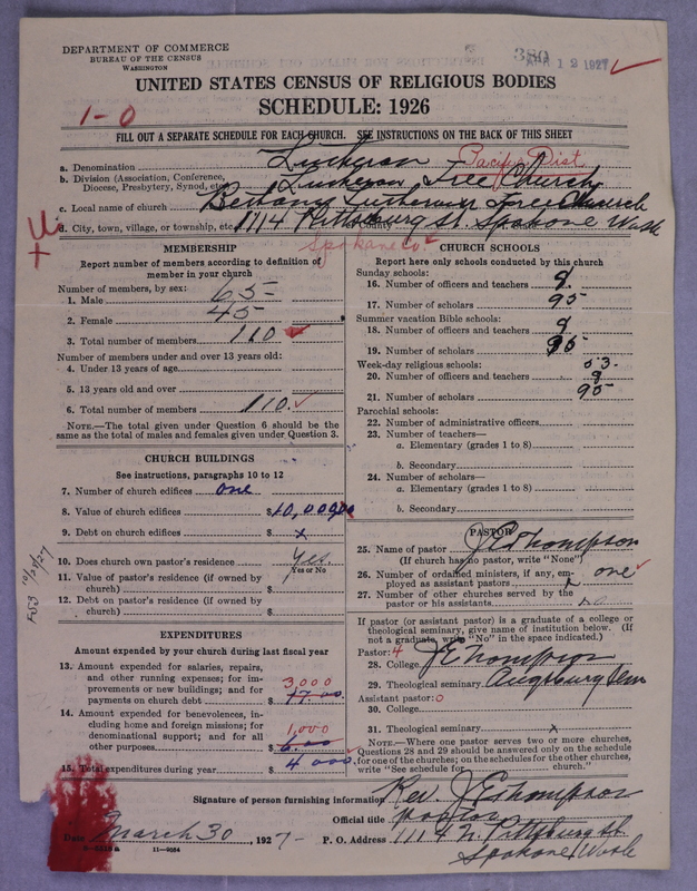Scan of Lutheran Free Church: 380