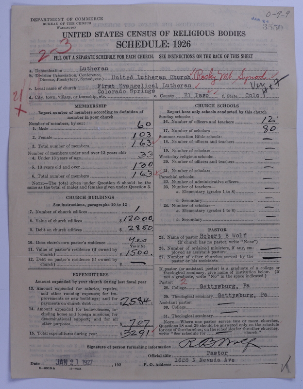 Scan of United Lutheran Church in America: 3550