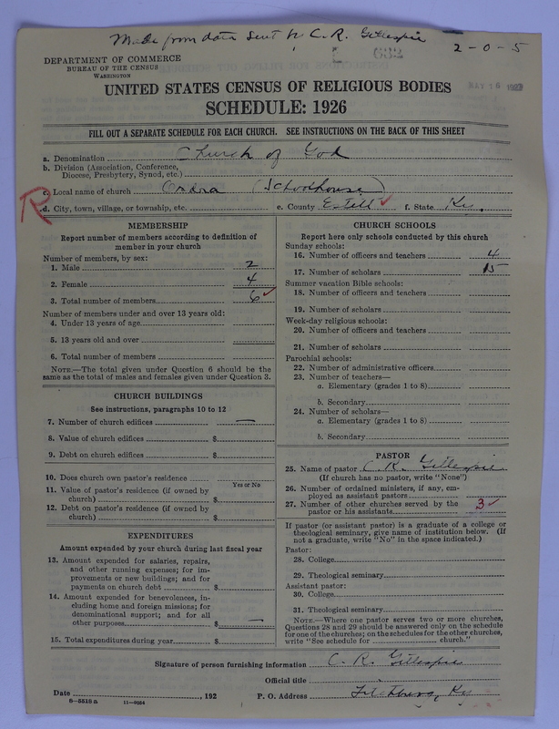 Scan of Church of God (Headquarters, Anderson, Ind.): 632