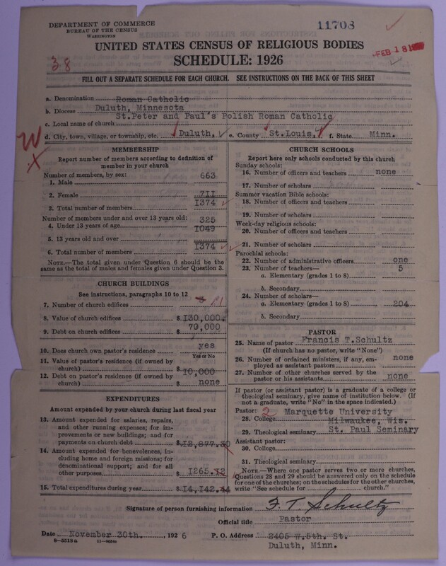 Scan of Roman Catholic Church: 11708