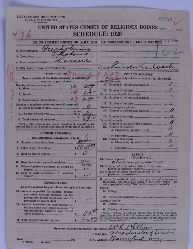 Scan of Presbyterian Church in the United States of America: 8354