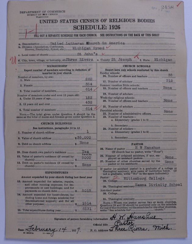 Scan of United Lutheran Church in America: 2458