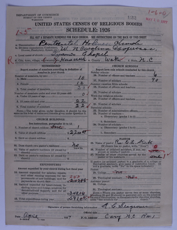 Scan of Pentecostal Holiness Church: 122