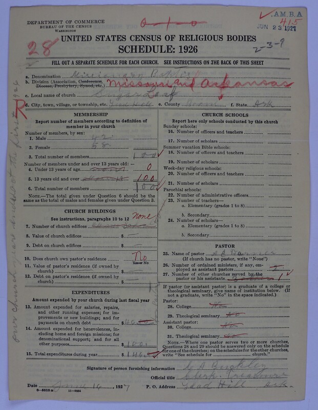 Scan of Landmark Baptist of America: 415