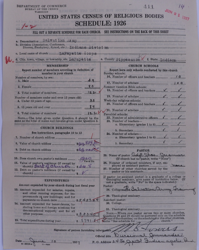 Scan of Salvation Army: 411
