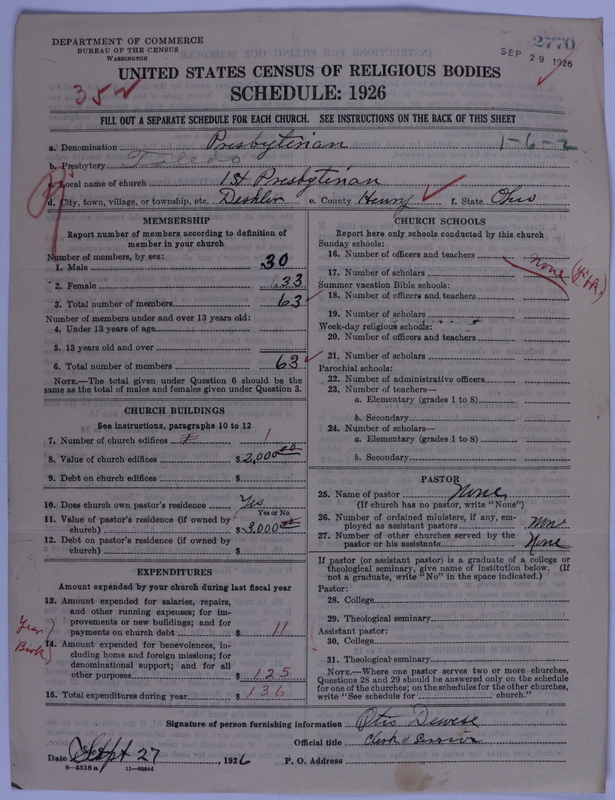 Scan of Presbyterian Church in the United States of America: 2770