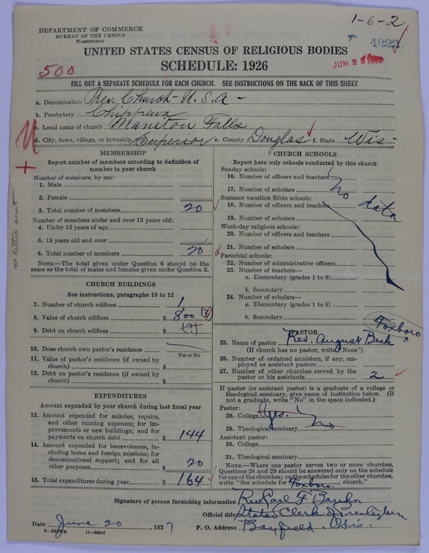 Scan of Presbyterian Church in the United States of America: 4222