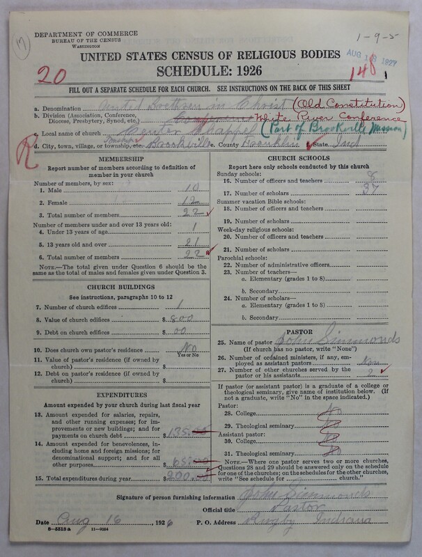 Scan of Church of the United Brethren in Christ (Old Constitution): 148