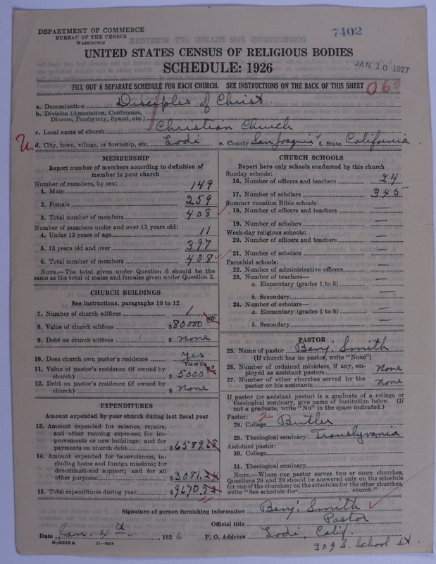 Scan of Disciples of Christ: 7402