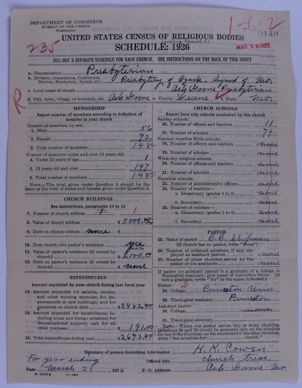 Scan of Presbyterian Church in the United States of America: 5149