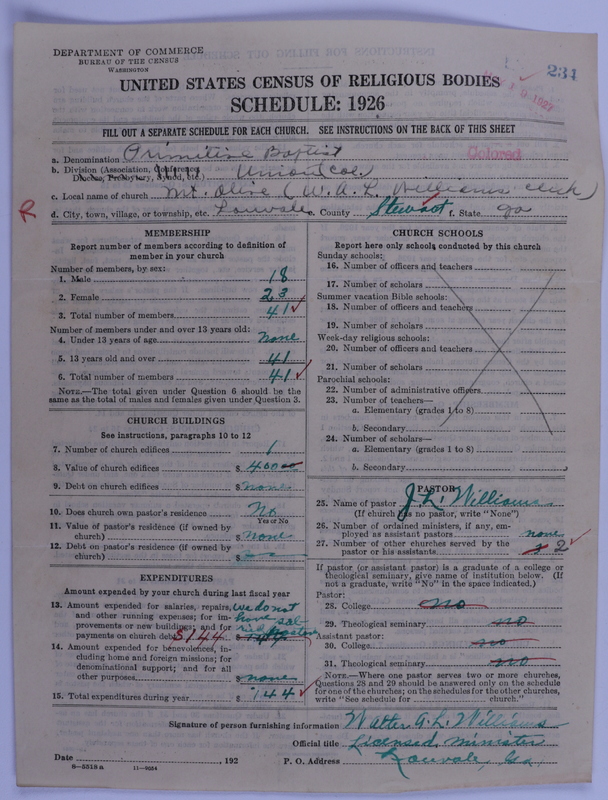 Scan of Colored Primitive Baptists: 234