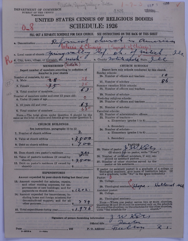 Scan of Reformed Church in America: 488