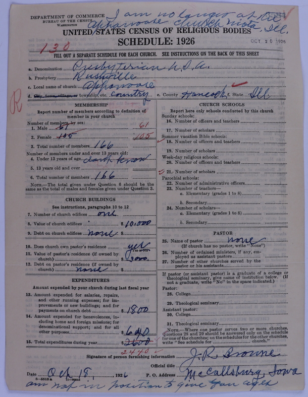Scan of Presbyterian Church in the United States of America: 3584