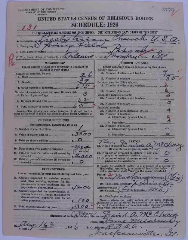 Scan of Presbyterian Church in the United States of America: 3770