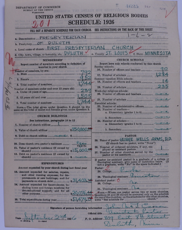 Scan of Presbyterian Church in the United States of America: 4625