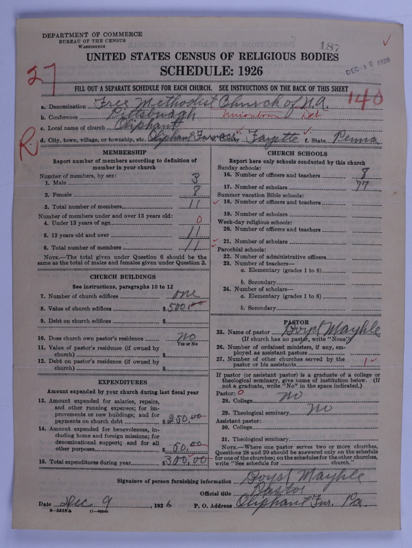 Scan of Free Methodist Church of North America: 187