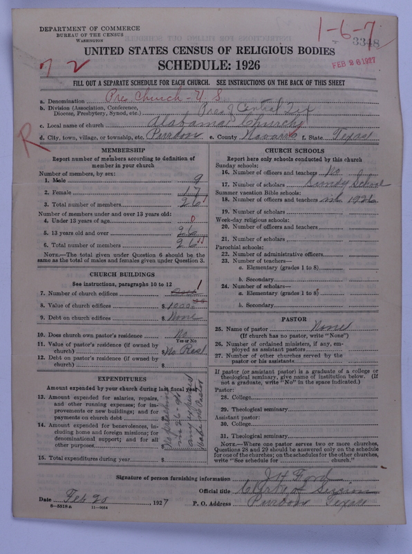 Scan of Presbyterian Church in the United States: 3348